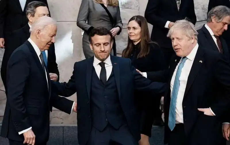 joe biden emmanuel macron boris johnson  1