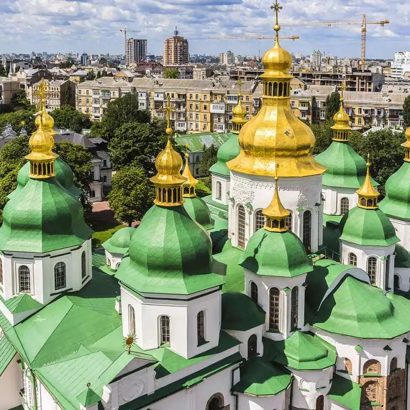 la cattedrale di santa sofia a kiev