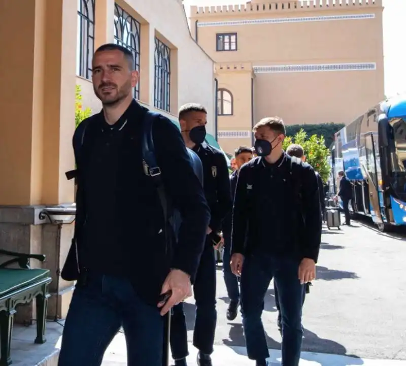 la nazionale arrivata a palermo 1