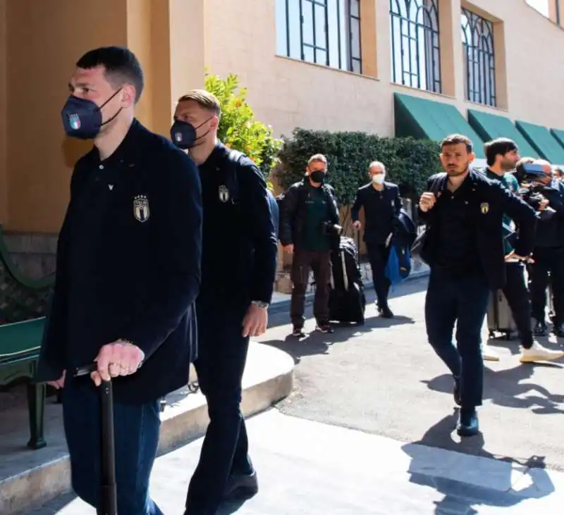 la nazionale arrivata a palermo 3