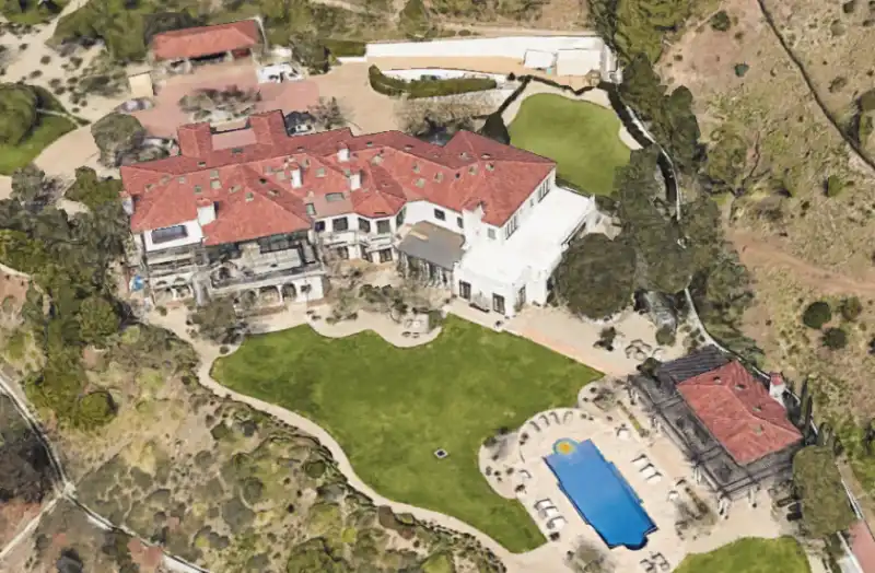 LA VILLA A LOS ANGELES DI ROBBIE WILLIAMS 