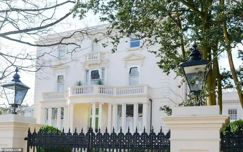 La villa di Abramovich a Kensington