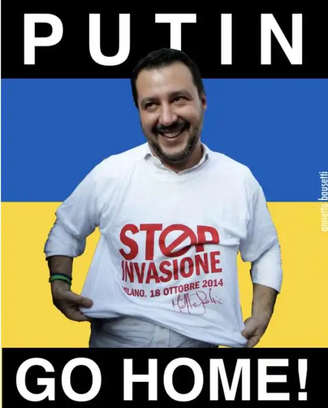 LA VISITA DI SALVINI IN POLONIA - MEME  