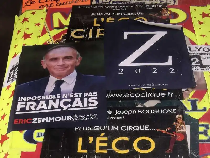 la z di zemmour per la campagna elettorale 