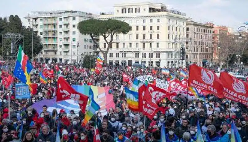 MANIFESTAZIONE PER LA PACE IN UCRAINA  