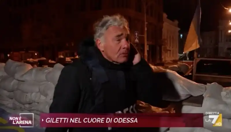 massimo giletti a odessa