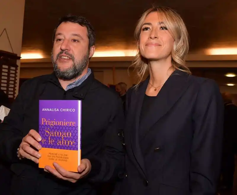 matteo salvini  annalisa chirico  foto di bacco (5)