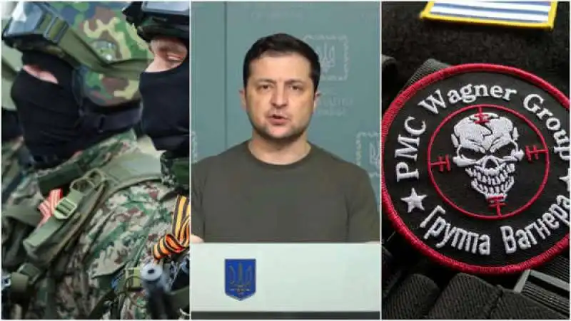 MERCENARI WAGNER ZELENSKY 