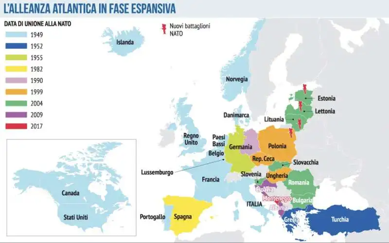 NATO IN ESPANSIONE