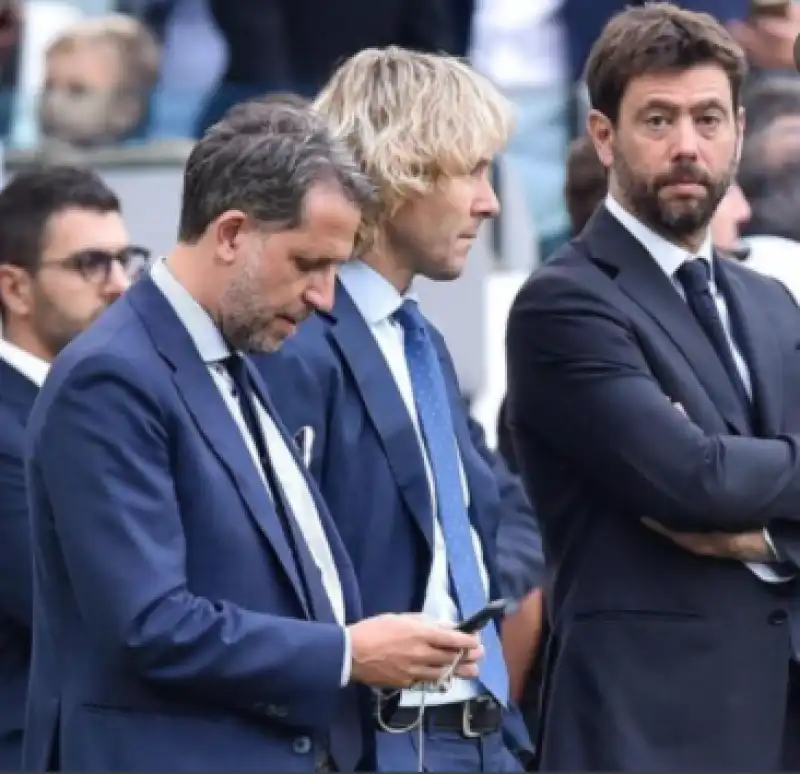 paratici nedved agnelli