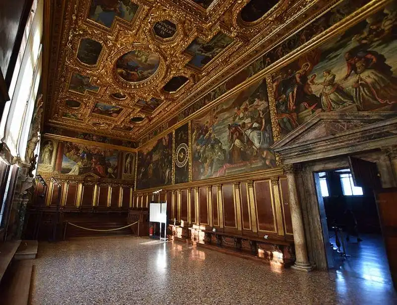 sala dello scrutinio palazzo ducale. 