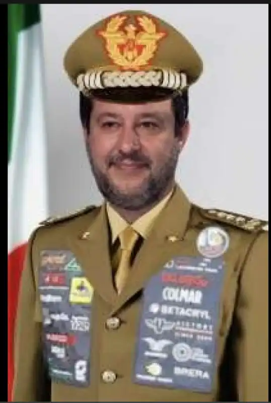 SALVINI FOTOMONTAGGIO