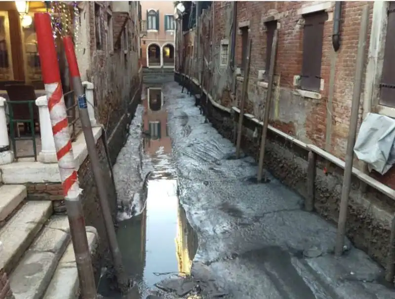 siccita a venezia 