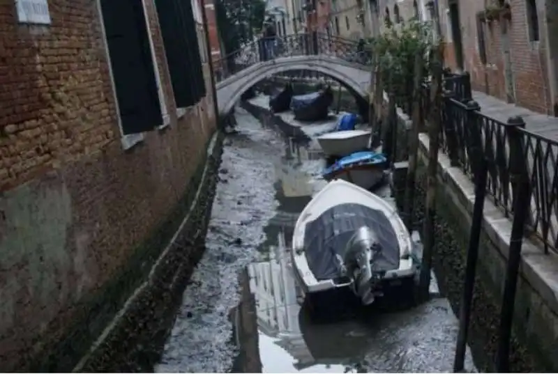 siccita a venezia 