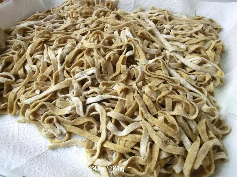 tagliatelle con farina di grano saraceno