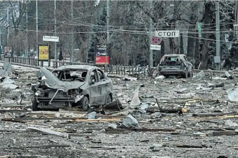 UCRAINA - ATTACCO DEI RUSSI A KIEV