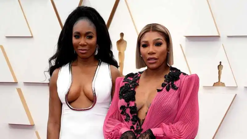 venus e serena williams agli oscar