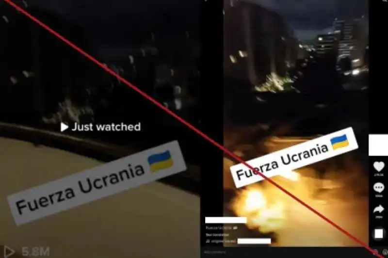 video fake sulla guerra in ucraina su tik tok 6