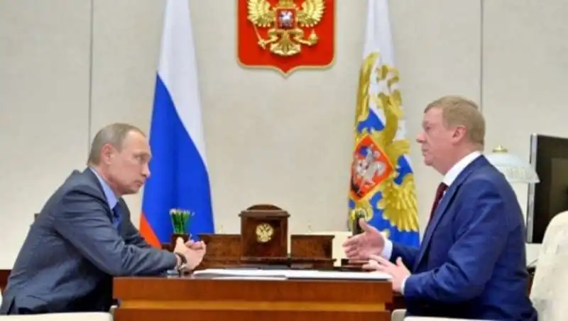 vladimir putin anatoly chubais  