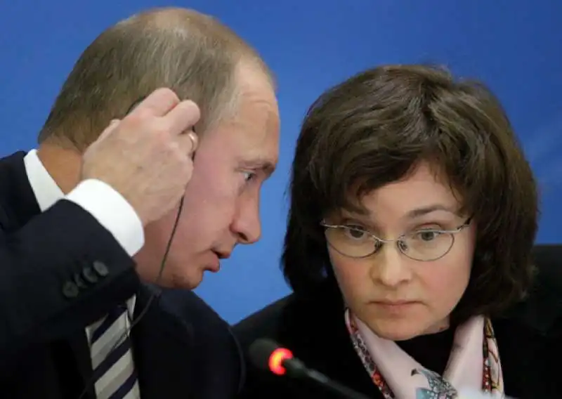 vladimir putin elvira nabiullina 