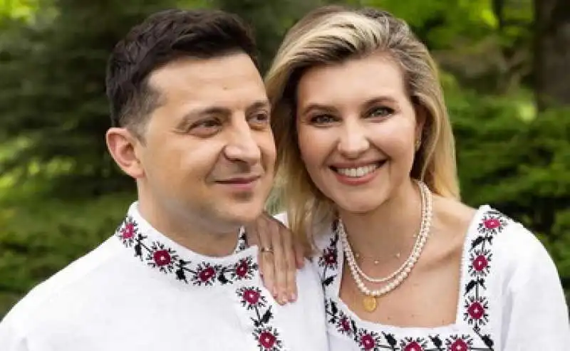 volodymyr e olena zelensky 1