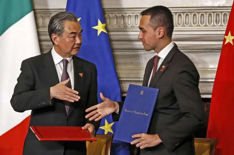 wang yi e luigi di maio 1