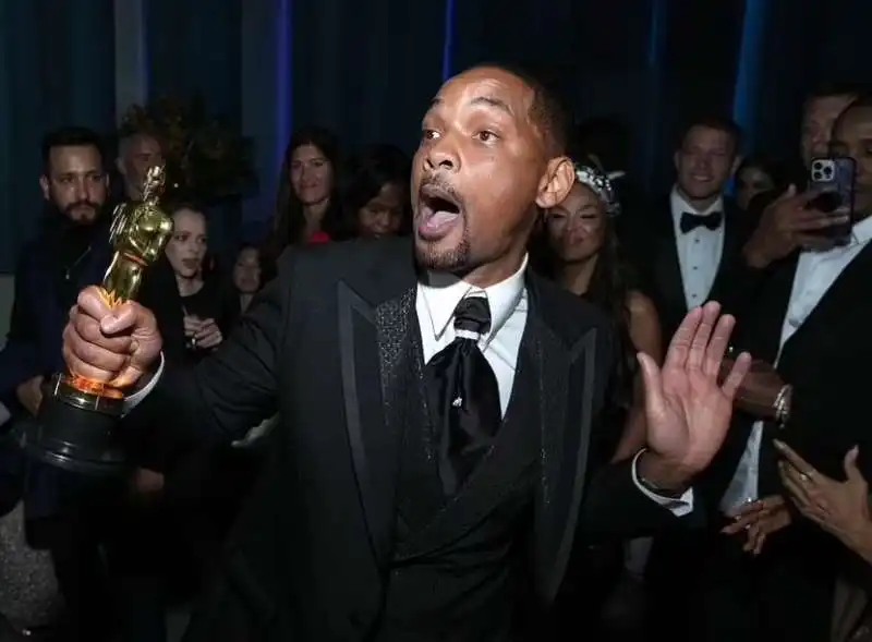 will smith al party di vanity fair 2