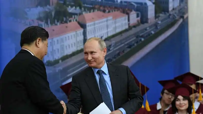 xi jinping vladimir putin  