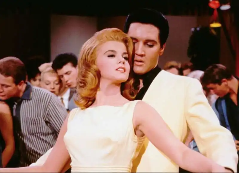 ann margret   elvis presley   viva las vegas 