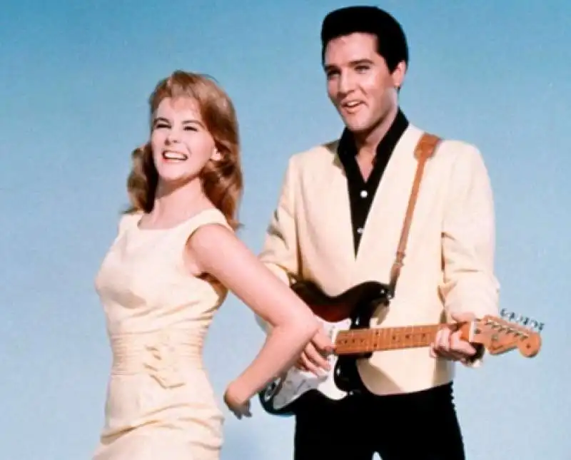 ann margret   elvis presley   viva las vegas  