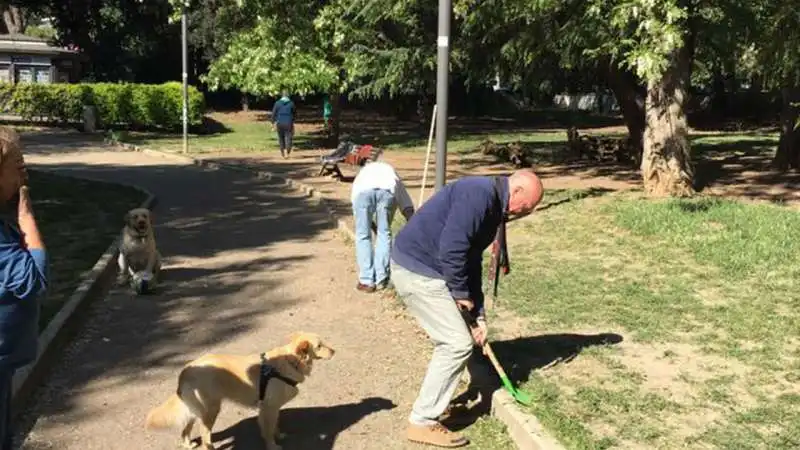 cani nei parchi di roma