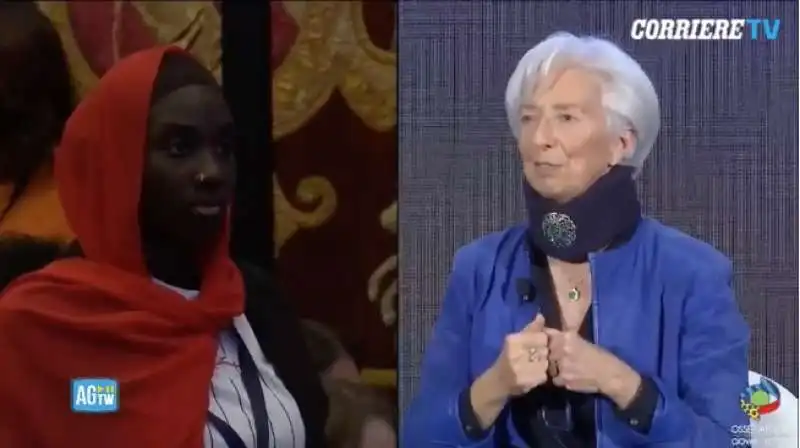 christine lagarde ospite a firenze dell osservatorio permanente giovani