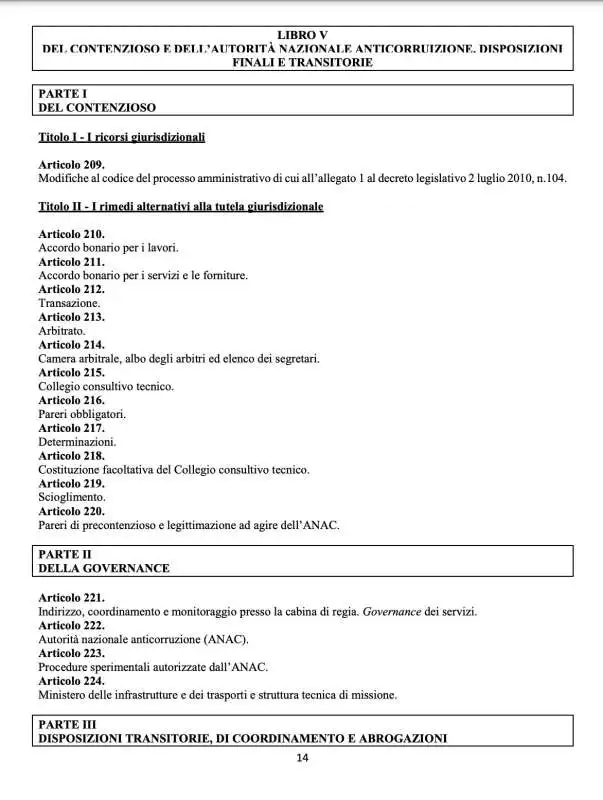 codice degli appalti   versione del consiglio di stato   dicembre 2022   3