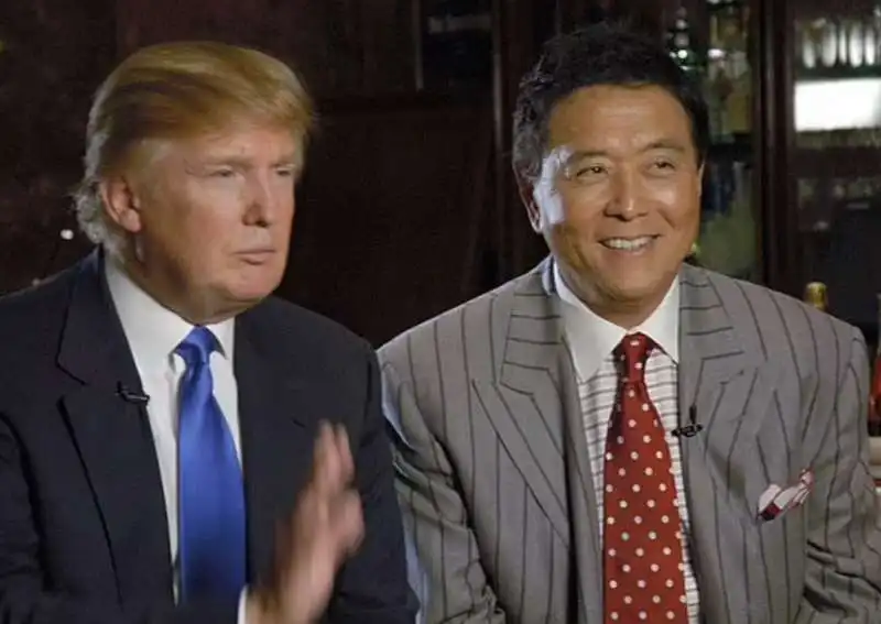 donald trump con robert kiyosaki 