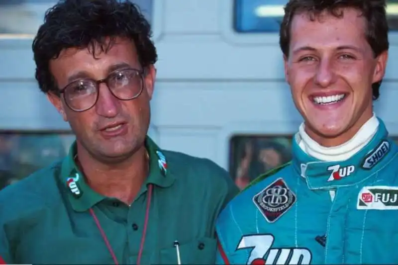 Eddie Jordan michael schumacher 