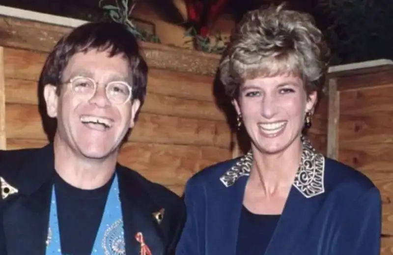 ELTON JOHN E LADY DIANA