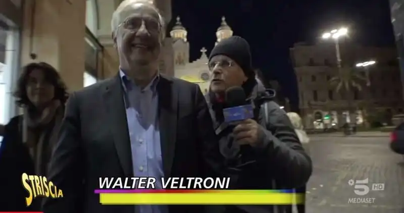 enrico lucci con walter veltroni 2