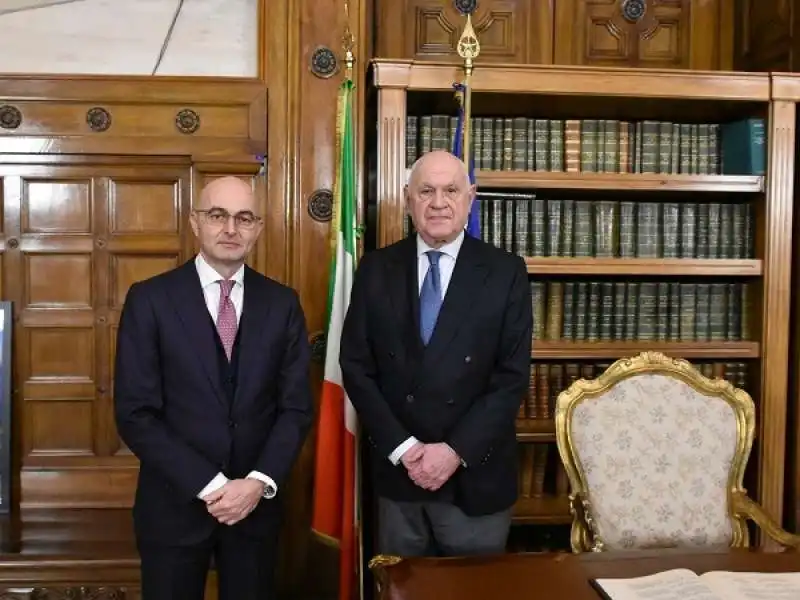 FABIO PINELLI, VICEPRESIDENTE DEL CSM, E CARLO NORDIO