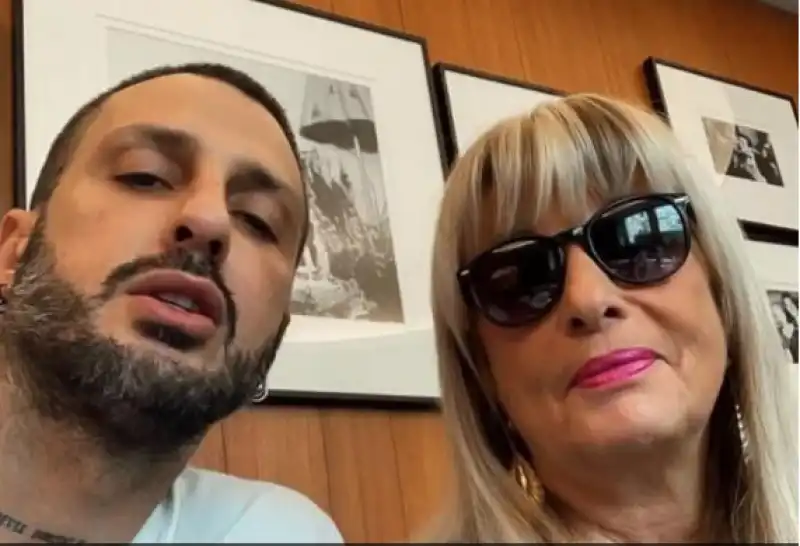 fabrizio corona e la madre