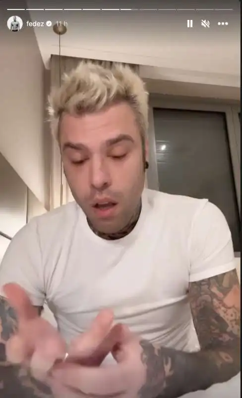 fedez riappare su instagram e racconta i problemi di salute mentale   1