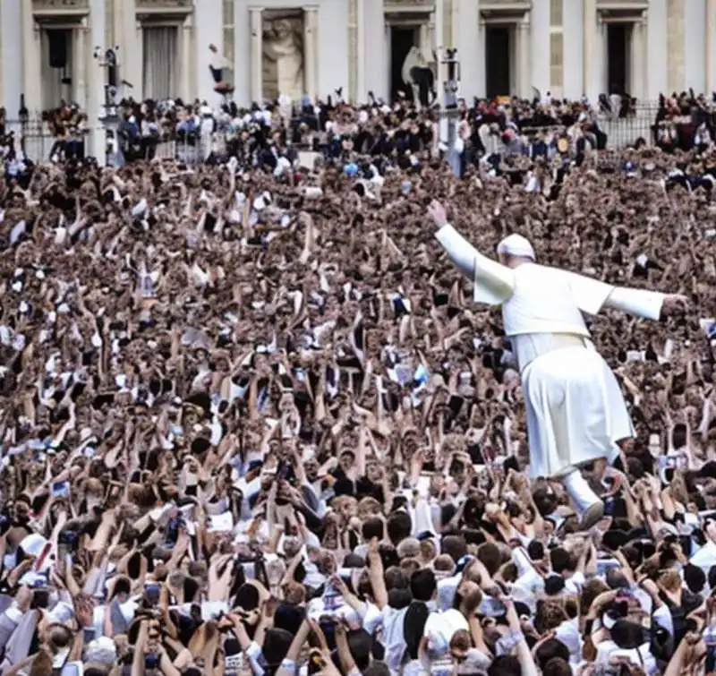 foto di papa francesco create dall intelligenza artificiale 10