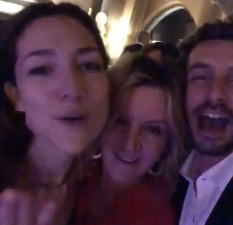 francesca verdini patrizia lorena al compleanno di salvini  