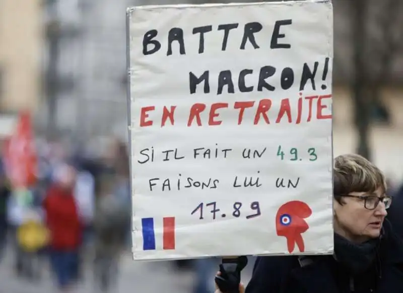 francia, sciopero contro la riforma delle pensioni di macron    5