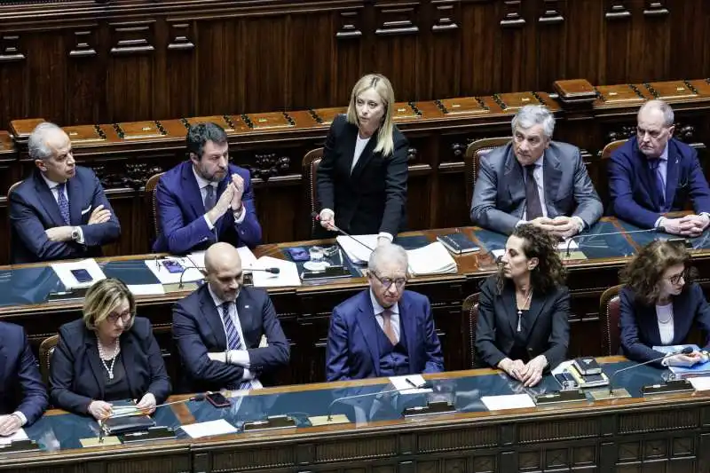 giorgia meloni e il governo   question time alla camera 