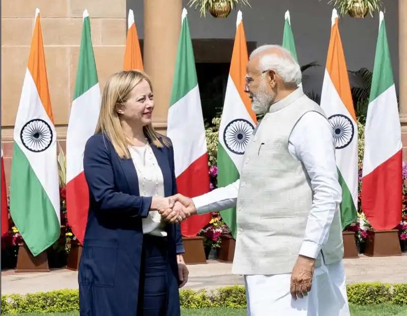 giorgia meloni narendra modi  3