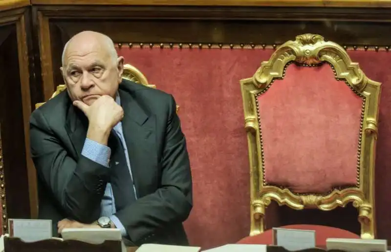 IL MINISTRO DELLA GIUSTIZIA CARLO NORDIO AL SENATO