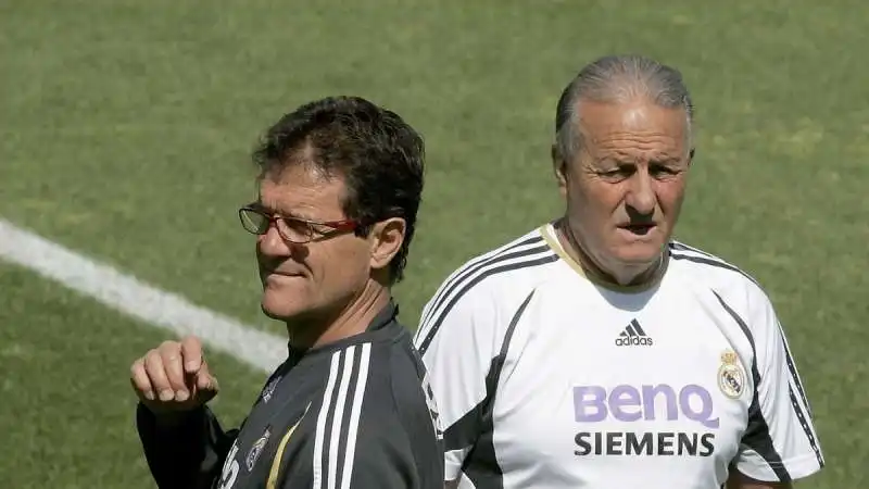 italo galbiati e Fabio capello al real madrid