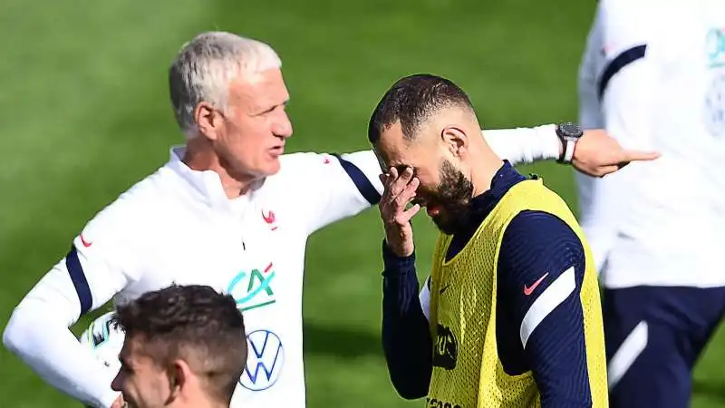 KARIM BENZEMA DIDIER DESCHAMPS  