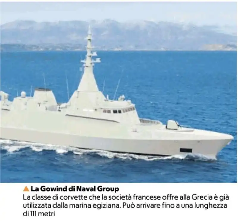 LA CORVETTA GOWIND DI NAVAL GROUP 