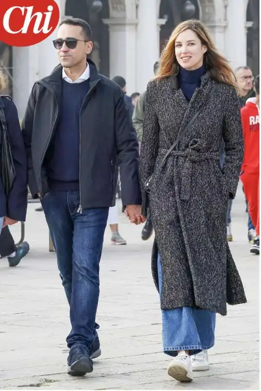 LUIGI DI MAIO E ALESSIA DALESSANDRO A VENEZIA 